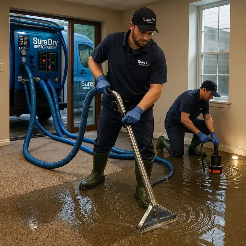 Water Extraction and Removal process in Brushy Creek, TX
